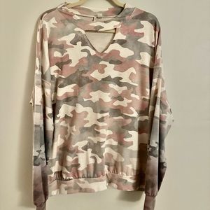 Cato Pink Camo Longsleeve (XL)